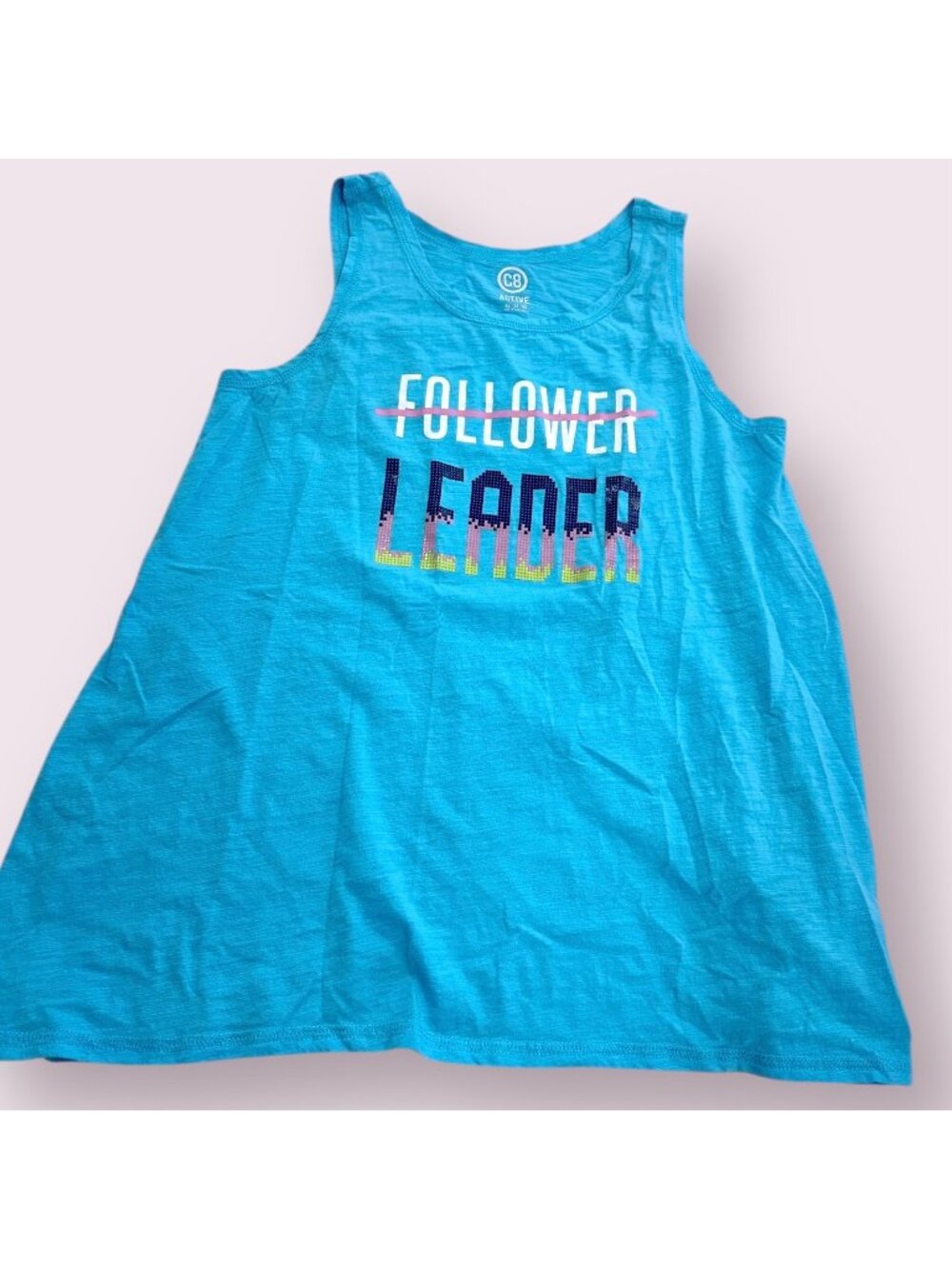 Crazy 8 Athletic Girls Leader Tank Top size 14